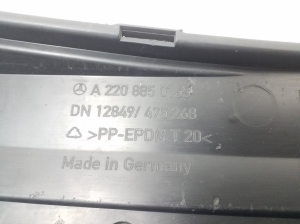 Mercedes Benz S-Class 220 (1998–2005) Front bumper inner frame A2208850165 - 2