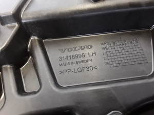 VOLVO XC60 (2017–2026) Esiukse aknatõstuki raam 31416995 - 2