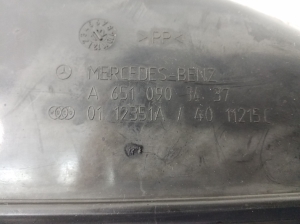 Mercedes Benz E-Class W212 (2009–2015) Õhu sisselaske voolik A6510903437 - 2