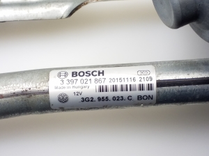 Volkswagen Passat B8 (2014–2023) Esiklaasi puhastite mehhanism ja selle osad 3G2955023C - 5