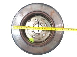 TOYOTA Verso (2009–2017) Bremsscheibe hinten 424310F020 - 3