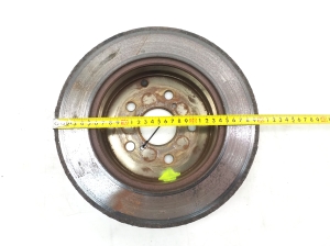 TOYOTA Verso (2009–2017) Bremsscheibe hinten 424310F020 - 3