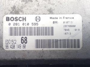 Citroen C4 Picasso (2007–2013) Motorsteuergerät 9642014980 - 3