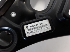 RENAULT Megane III (2008–2016) Rear side door window regulator 827200018R - 2
