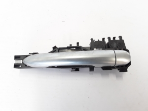 Front door external opening handle and its details