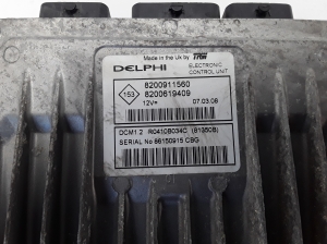 RENAULT Modus (2004–2012) Engine control unit 8200619409 - 3