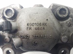  Front brake caliper 