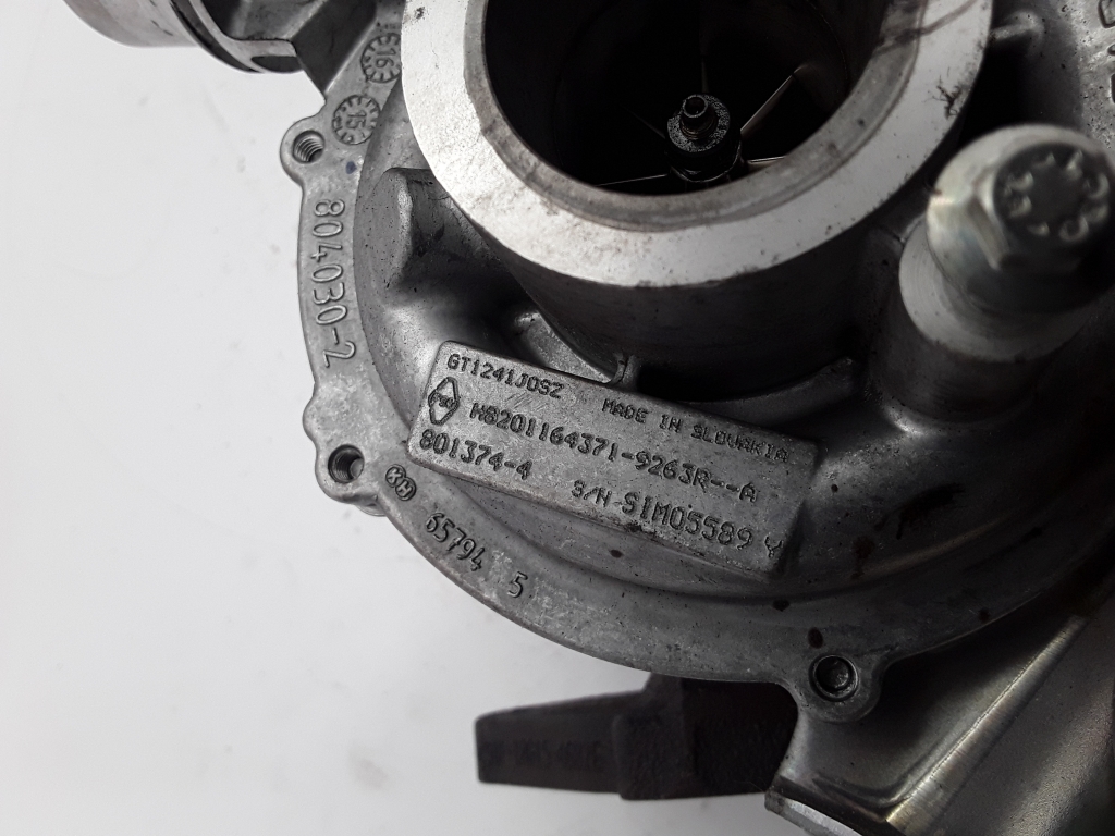 DACIA Sandero 2 generation (2013-2020) Turbocharger 8201164371 22313259