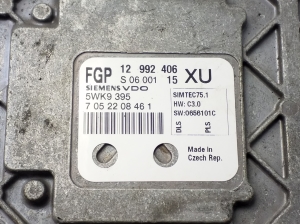 Opel Zafira B (2005–2014) Engine control unit 12992406 - 3