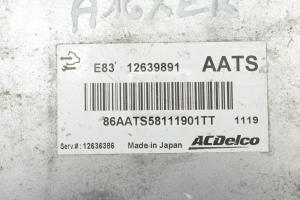 Opel Vectra C (2002–2008) Engine control unit 12639891 - 5