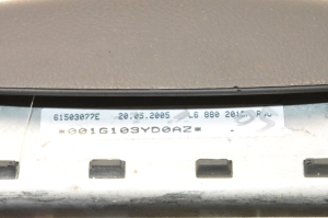 Volkswagen Touareg I (2002–2010) Fahrerairbag 61503077E - 3