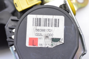 Volkswagen Touareg I (2002–2010) Sicherheitsgurt hinten 560981701 - 3