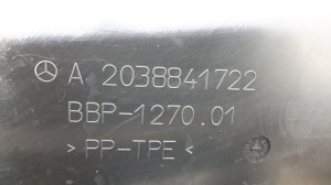Mercedes Benz CLC-Class 203 (2001–2007) Priekšējā apakšspārna aizmugurējā daļa A2038841722 - 2