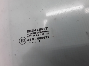 RENAULT Avantime (2001–2003) Fenster Scheibe Tür vorne 6025405540 - 3
