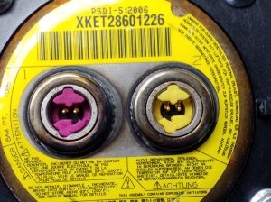 Opel Astra H (2004–2010) Fahrerairbag 13111345 - 4