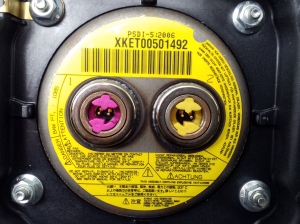 Opel Astra H (2004–2010) Stūres drošības spilvens 13111345 - 3