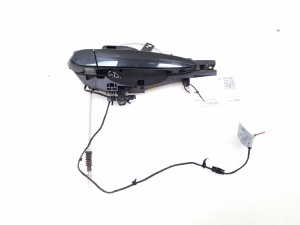 Rear side door exterior handle and its parts