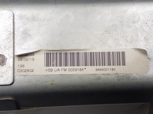 Peugeot 307 I (2000–2009) Passenger dashboard airbag 9645001180 - 4