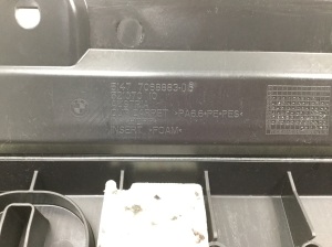 BMW 3 SERIES E91 (2005–2013) Kofferraumteppich 7068883 - 2
