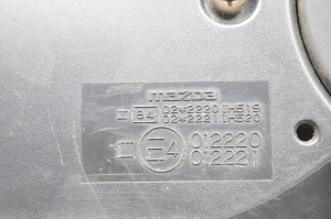 Mazda 6 (2002–2007) Küljepeegel ja selle osad 4012220 - 3