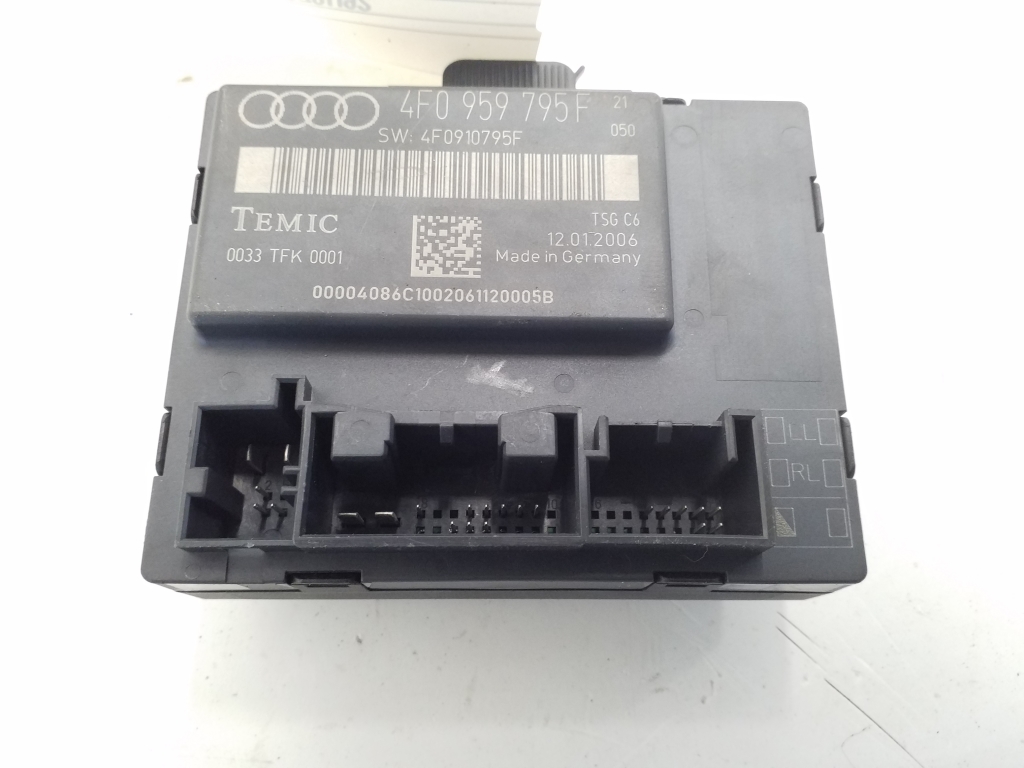 Used AUDI A6 Central locking control unit 4F0959795F