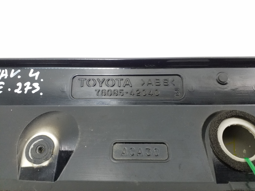 TOYOTA RAV4 3 generation (XA30) (2005-2012) Bootlid Spoiler 7608542040 21005874