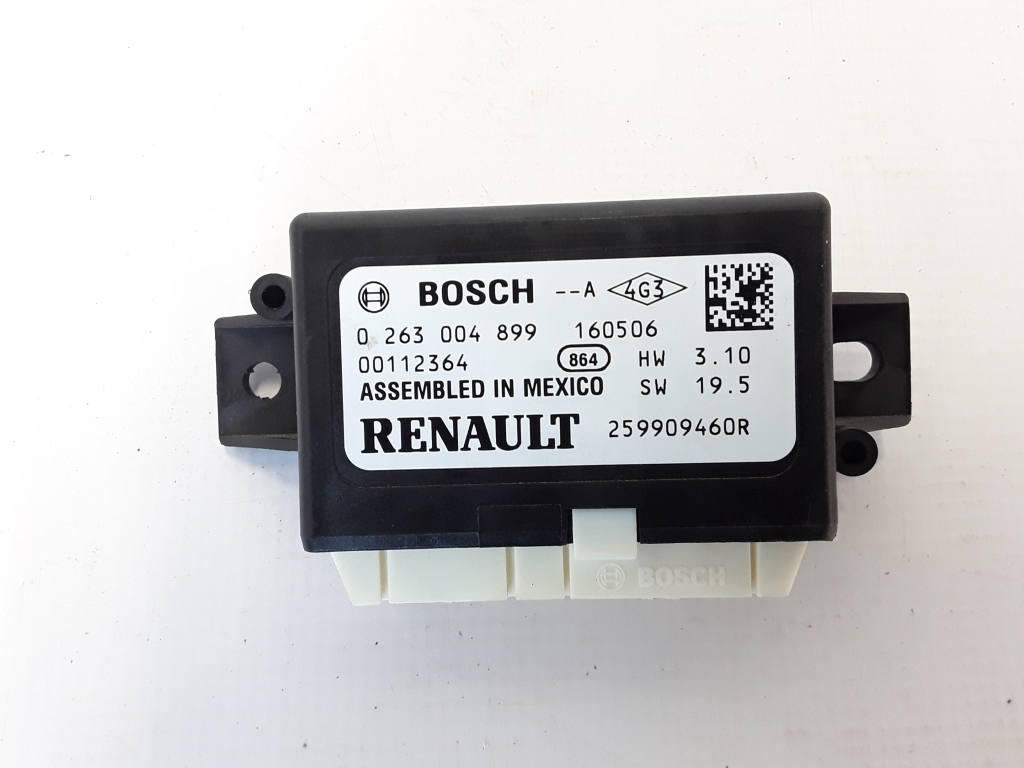 RENAULT Megane 4 generation (2016-2023) PDC Parking Distance Control Unit 259909460R 22313343