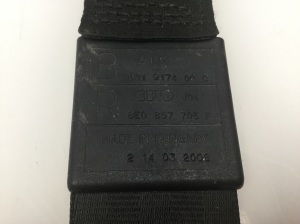AUDI A4 B7 (2004–2008) Front seat belt 8E0857706F - 3
