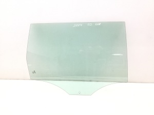   Glass rear side door 