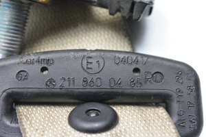 Mercedes Benz E-Class W211 (2002–2009) Front seat belt - 4