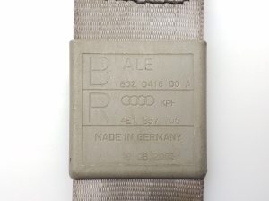 AUDI A4 B6 (2000–2005) Front seat belt 4E1857706 - 3