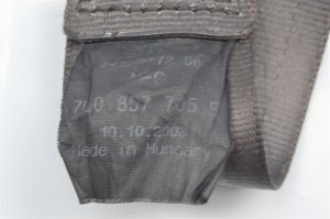 Volkswagen Touareg I (2002–2010) Sicherheitsgurt vorne 7L0857705 - 5
