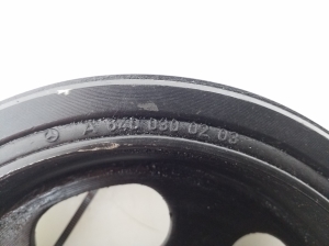 Mercedes Benz A-Class 169 (2004–2012) Väntvõlli rihmaratas A6400300203 - 2