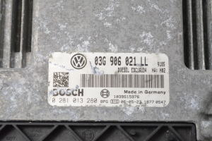 Volkswagen Golf VI (2008–2013) Motorsteuergerät 03G906021LL - 3