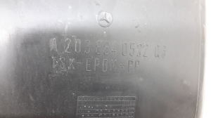 Mercedes Benz C-Class 203 (2000–2007) Front wheel arch liner, front section A2038840522 - 3