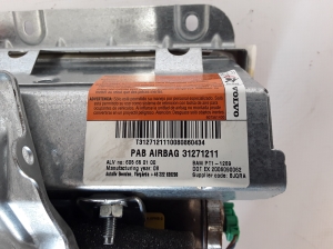 VOLVO XC70 (2007–2016) Passenger dashboard airbag 31271211 - 3