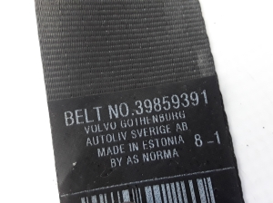 VOLVO XC70 (2007–2016) Tagumine turvavöö 39859391 - 3