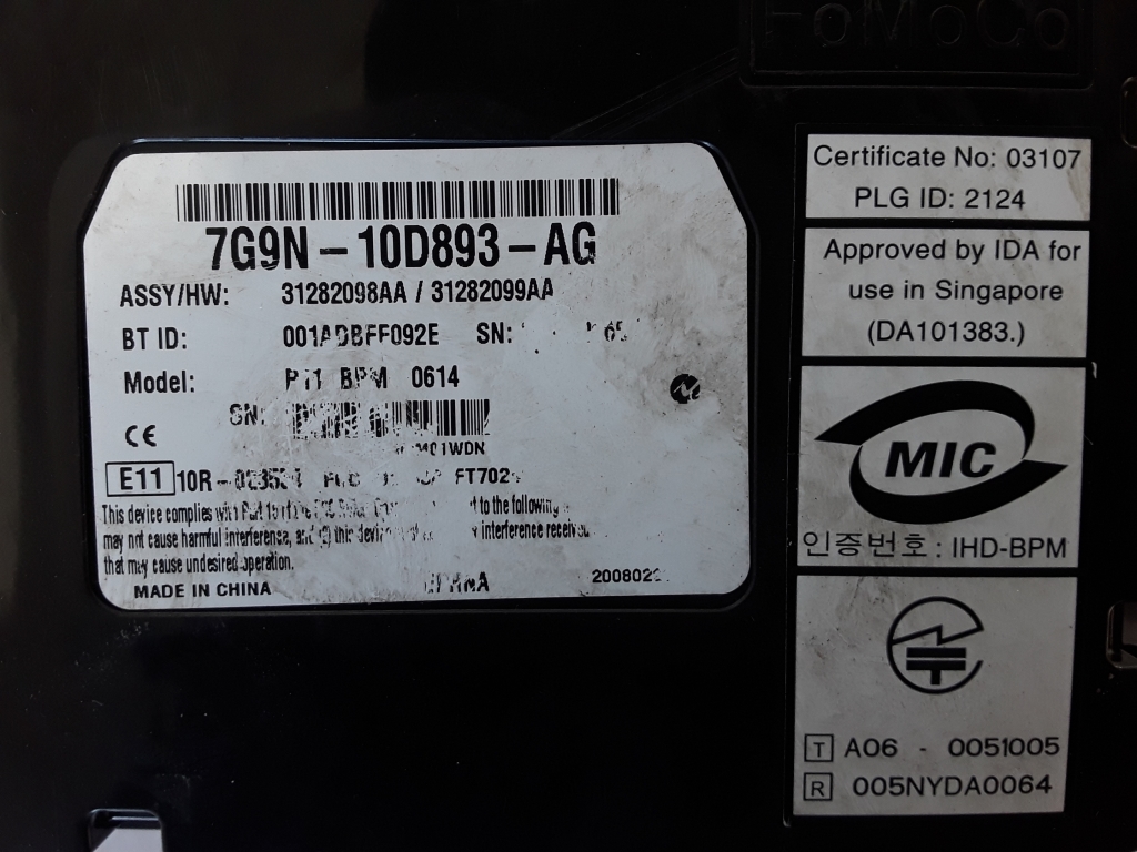 VOLVO XC70 2 generation (2000-2007) Kiti valdymo blokai 31282098,31282099 22314774