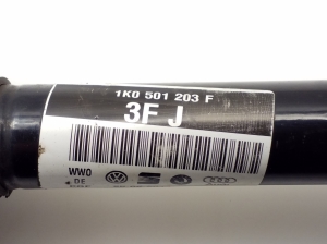 Volkswagen Golf VII (2012–2026) Tagumine veovõll ja selle osad 1K0501203F - 3