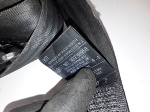 VOLVO XC70 (2000–2007) Tagumine turvavöö 30738958 - 2
