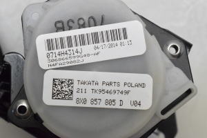 AUDI A1 8X (2010–2018) Sicherheitsgurt hinten 8X0857805D - 3