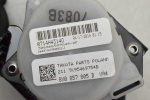 AUDI A1 8X (2010–2018) Sicherheitsgurt hinten 8X0857805D - 4