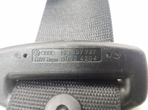 AUDI A6 C5 (1997–2005) Sicherheitsgurt hinten 193857737 - 3