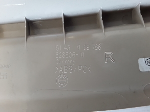BMW 5 SERIES F11 (2010–2017) Tagumise toe sisekujundus 51439169786 - 3