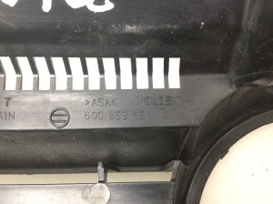 Volkswagen Polo IV (2001–2009) Priekšējā reste 6Q0853651 - 2