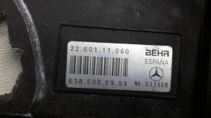 Mercedes Benz Vito 638 (1996–2003) Dzesēšanas ventilators un tā daļas A6385000993 - 2