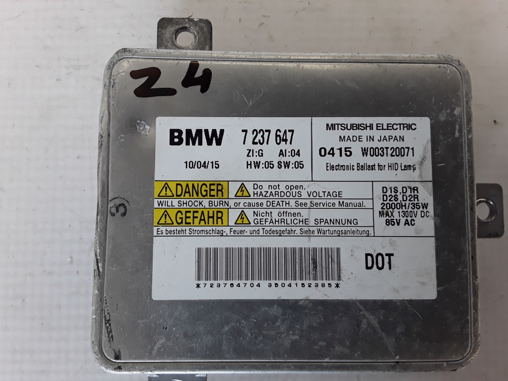 BMW Z4 E89 (2009-2017) Xenon blokelis 7237647 22315922