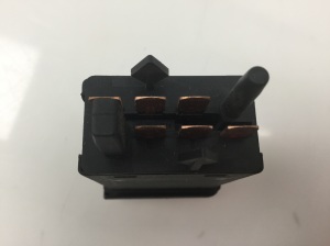 Volkswagen Golf IV (1997–2003) Rear window defroster switch 1J0953235H - 2