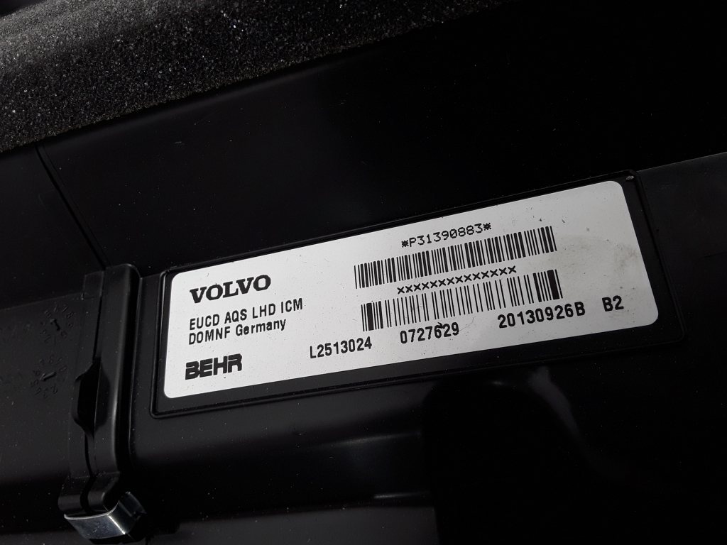 VOLVO S60 2 generation (2010-2020) Печка салона 31390883 22315813