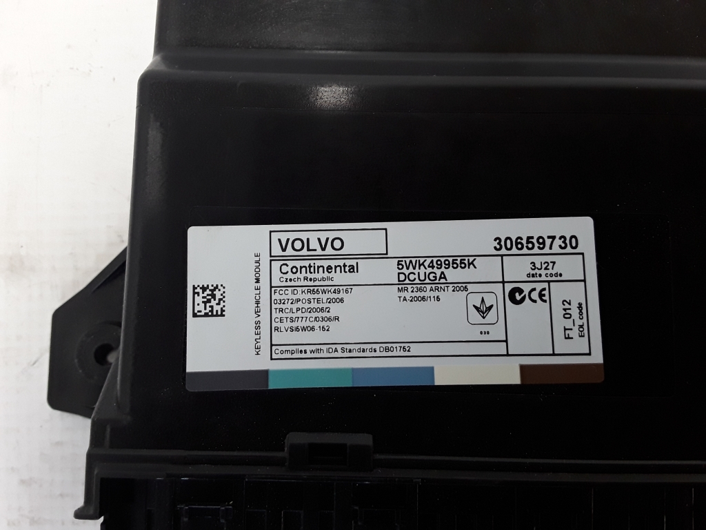 VOLVO S60 2 generation (2010-2020) Centrālās atslēgas / bloķēšanas vadības bloks 30659730 22315784